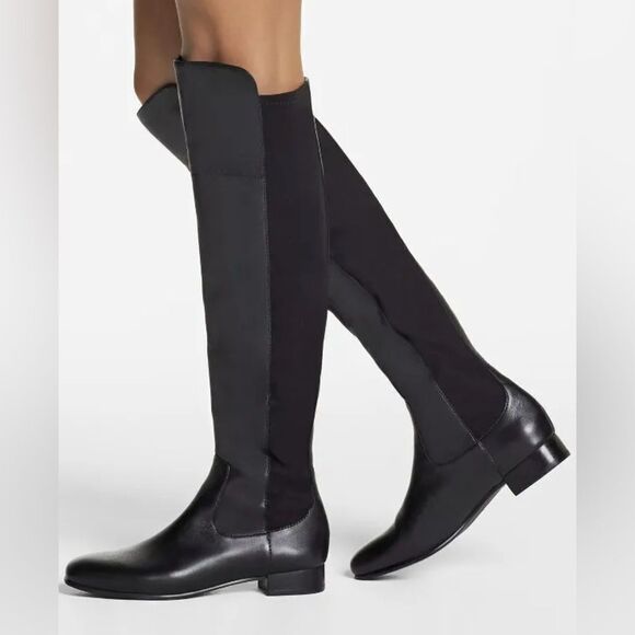 Louise et Cie Lo-Verdi Calf Boots Black size 8.5 - Picture 1 of 10